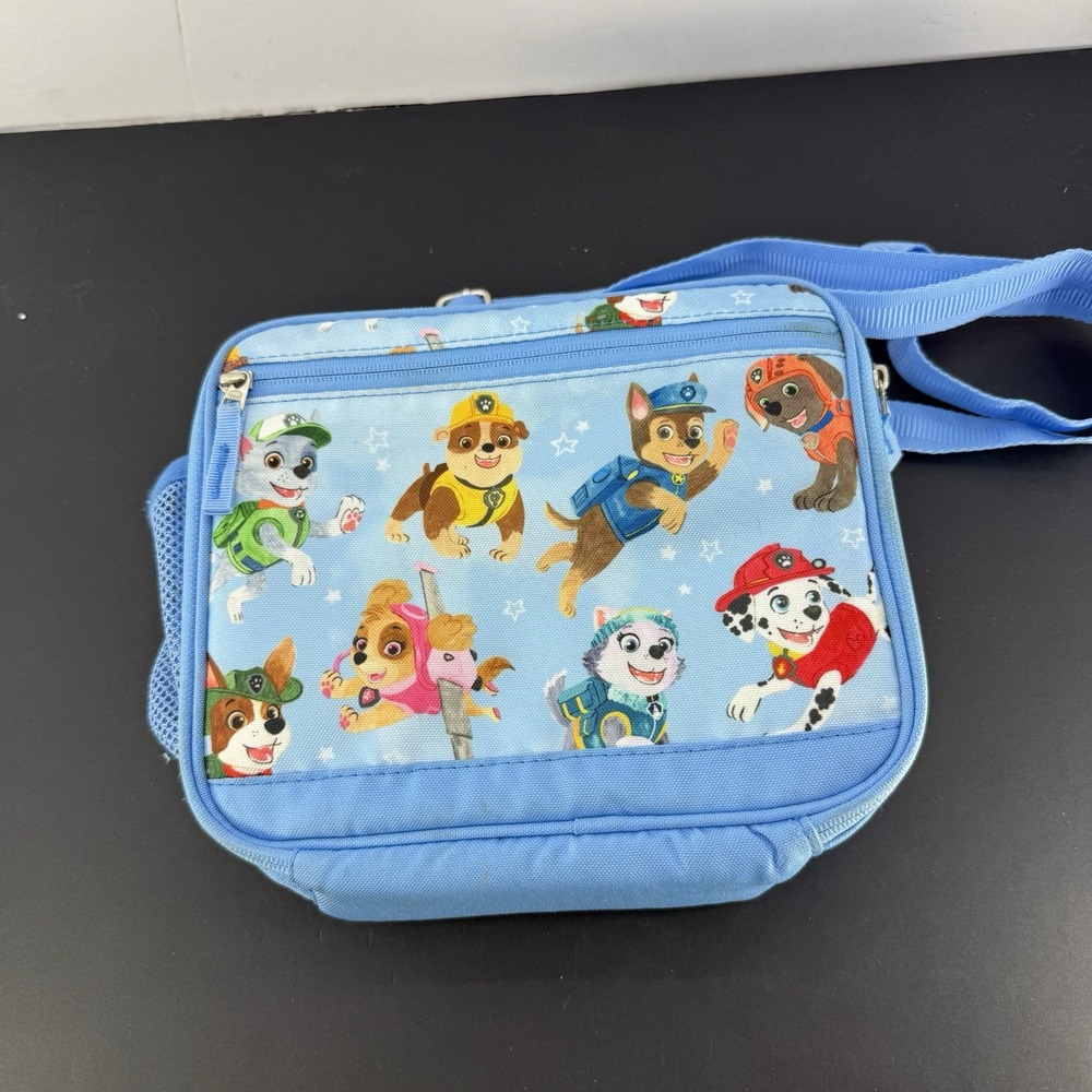 Pottery Barn Kids Nickelodeon Paw Patrol Lunch Box Bag Blue Classic